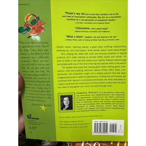 The Hip Chick's Guide to Macrobiotics by Jessica Porter Paperback - Picture 2 of 4
